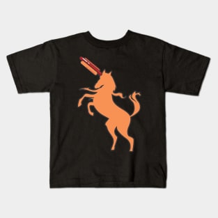 Hot Dog Unicorn Kids T-Shirt